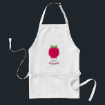 Cute happy raspberry cartoon illustration standard apron<br><div class="desc">Enjoy your day with this cute little raspberry character done in cartoon illustration style. Lots of fruity fun!</div>