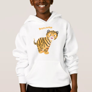 Cute  happy tiger cub cartoon