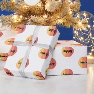 Cute Happy Wrapping Paper