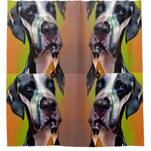  Cute Harlequin Great Dane  