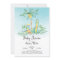 Cute Hatching Dinosaur Baby Boy Shower Invitation