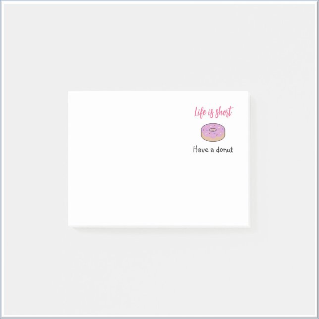Cute Have A Doughnut   Post-it Notes (Creator Uploaded)