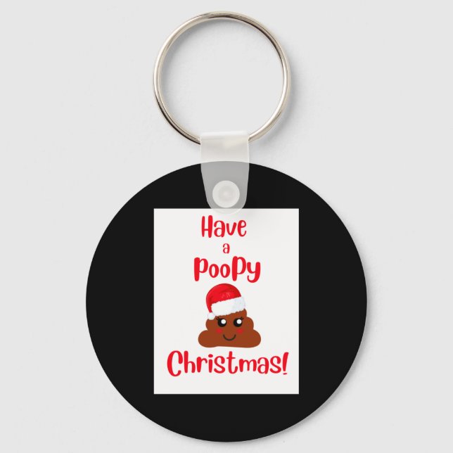 Cute Have A Opy Christmas Funny Holiday T Shirt  Keychain (Front)