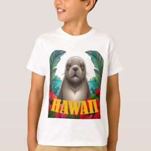 Cute Hawaiian Monk Seal T-Shirt