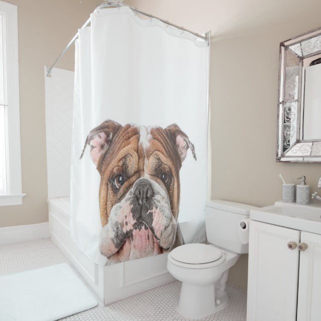 Cute Head Bulldog English Bulldog Lover Gift (In Situ)