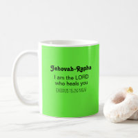 Cute Healing Bible Verse Lime Green Christian