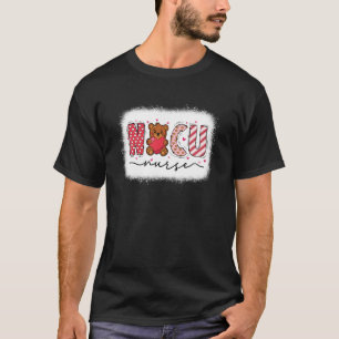 Cute Heart Bear Neonatal ICU Nurse NICU Nurse Vale T-Shirt