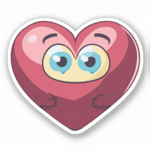 Cute Heart Kids Cartoon Charactor