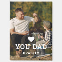 Cute HEART LOVE YOU DAD Photo Names
