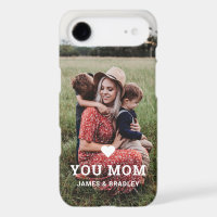 Cute HEART LOVE YOU MOM Mother's Day Photo