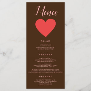 Cute Heart Menu