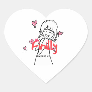 Cute Heart Sticker