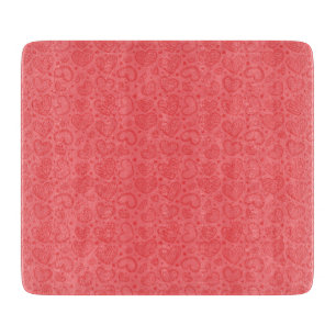 Cute Hearts - Cutting Board