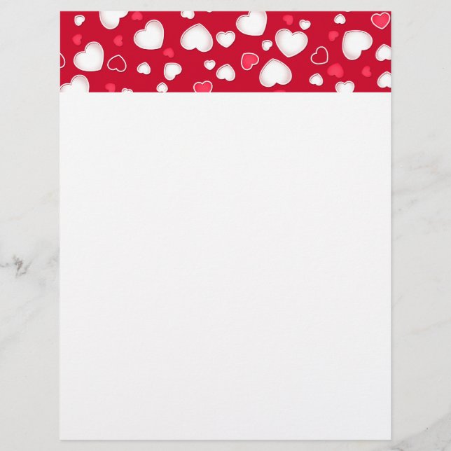 Cute hearts flyer (Front)