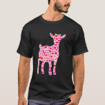 Cute Hearts Goat Christmas Valentines Birthday T-Shirt<br><div class="desc">Cute Hearts Goat Christmas Valentines Birthday</div>