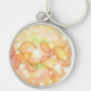 Cute Hearts Keychain