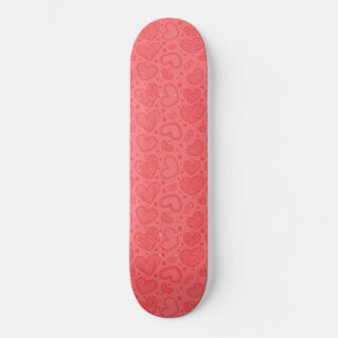 Cute Hearts - Romantic Skateboard
