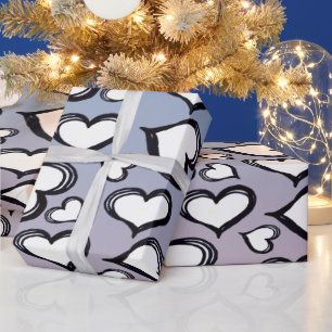 Cute Hearts  Wrapping Paper