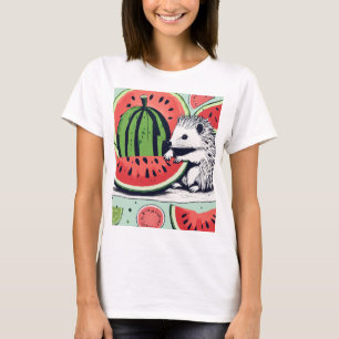 "Cute Heddedog Cartoon Design T-Shirt – Adorable a