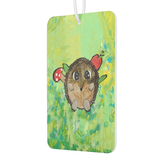 Cute Hedgehog Air Freshener (Left)