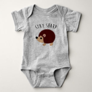 Cute Hedgehog Baby Bodysuit