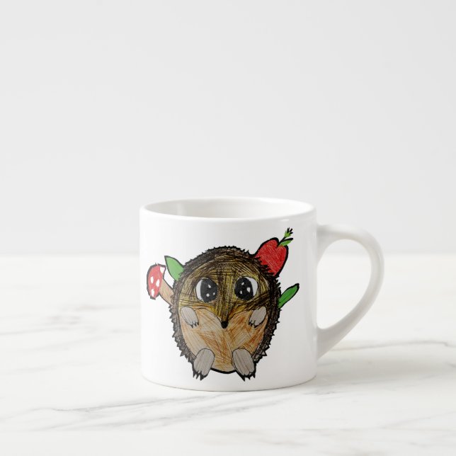 Cute Hedgehog Espresso Cup (Right)