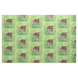 Cute Hedgehog Fabric