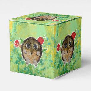 Cute Hedgehog Favor Box