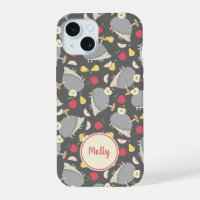 Cute Hedgehog Fruit Pattern Personalized