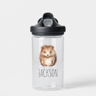 Cute Hedgehog! Gender neutral custom Water Bottle