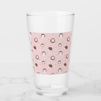 Cute Hedgehog Glass
