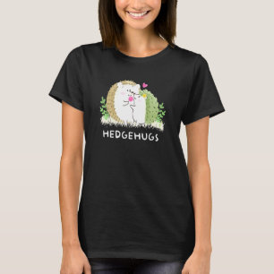 Cute Hedgehog Hedgehugs Hedgehog Mother And Baby H T-Shirt