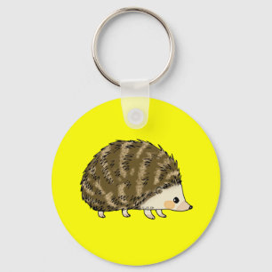 Cute hedgehog keychain