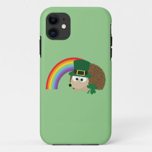 Cute Hedgehog Leprechaun iPhone 11 Case
