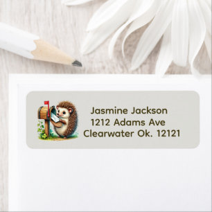 Cute hedgehog lovers mailing