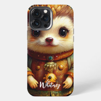 Cute Hedgehog Name iPhone 13 Pro Max Case
