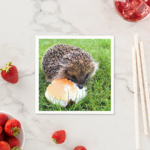 CUTE HEDGEHOG NAPKIN