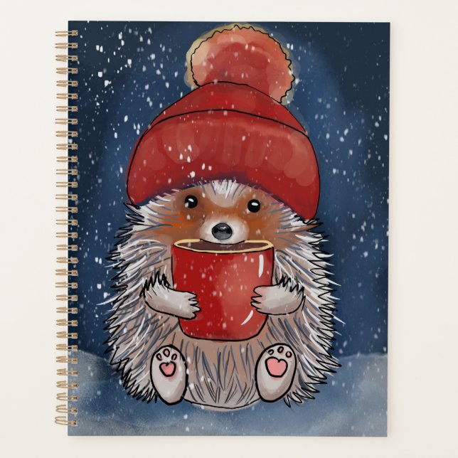 Cute Hedgehog Planner (Front)