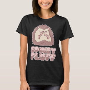 Cute Hedgehog Spikey Fluff Spine Pet Kids T-Shirt