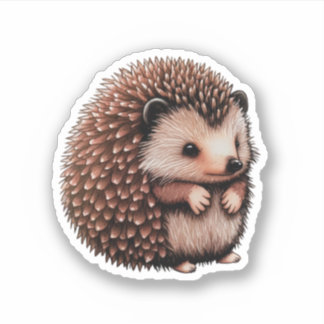Cute Hedgehog Sticker
