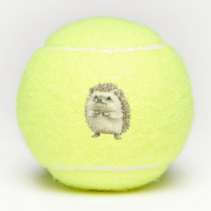 Cute Hedgehog Tennis Balls