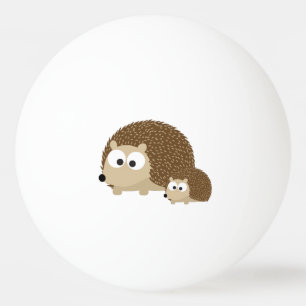 Cute Hedgehogs Ping Pong Ball