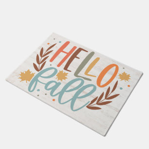 Cute Hello Fall Doormat