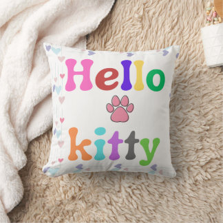 Cute Hello Kitty Inspired Pillow