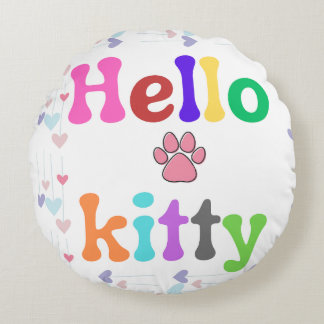 Cute Hello Kitty Inspired Pillow