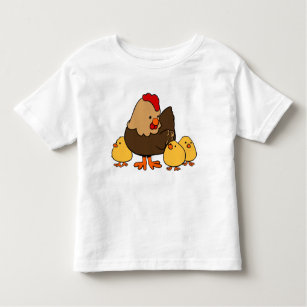 Cute Hens and Chicks Toddler T-shirt