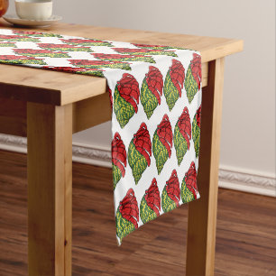 Cute hermit crab cartoon illustration short table runner