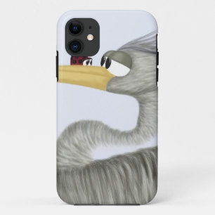 Cute Heron and Ladybug iPhone 11 Case