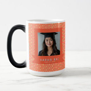 Cute Hex Print Husband Graduation Gift Magic Mug