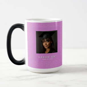 Cute Hexagonal Pattern Masters Grad Magic Mug